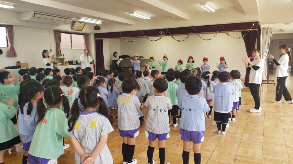 ４月生まれのおともだち、　おめでとう！